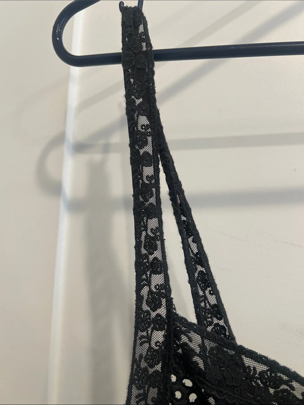 J. Crew Black lace-Trim Regenerative Cotton maxi dress with pockets!